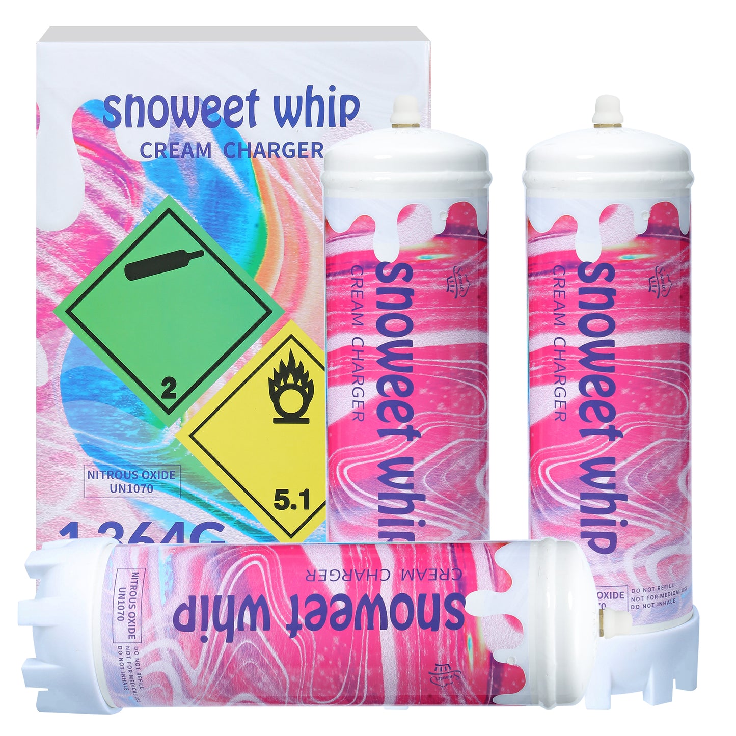 
                  
                    Snoweet Whip 2.2L 1364G Whipped Cream Chargers
                  
                